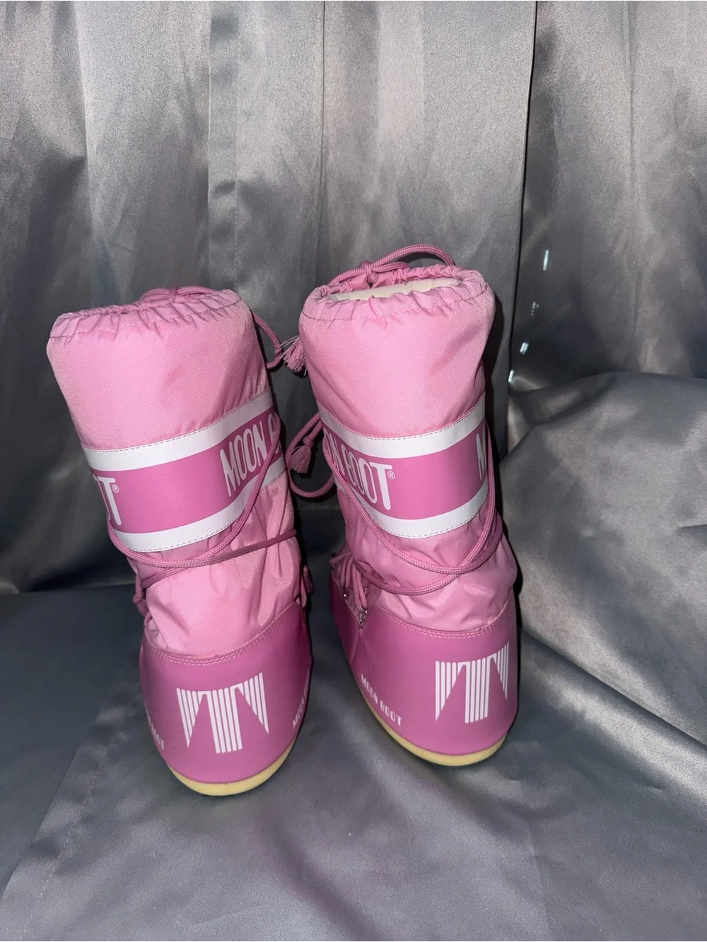 Moon Boot Pink Women's Insulated Snow Boots